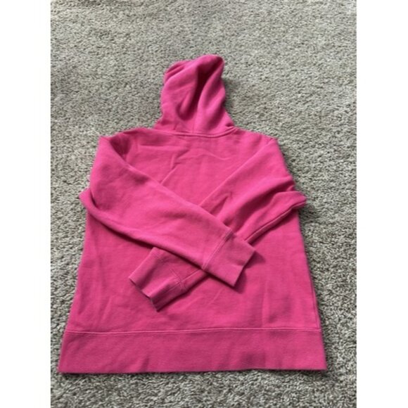 The North Face Youth Girl Pink Hoodie Long Sleeve Size Large Pull Over Pockets - Picture 12 of 13